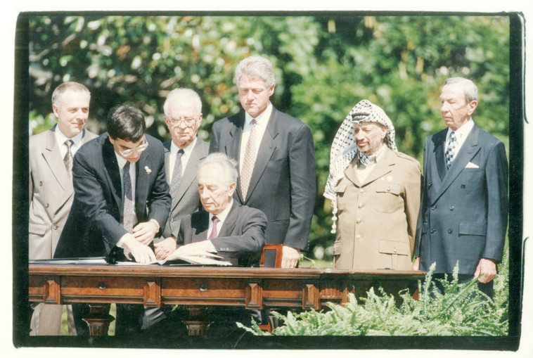 טקס חתימת הסכם אוסלו