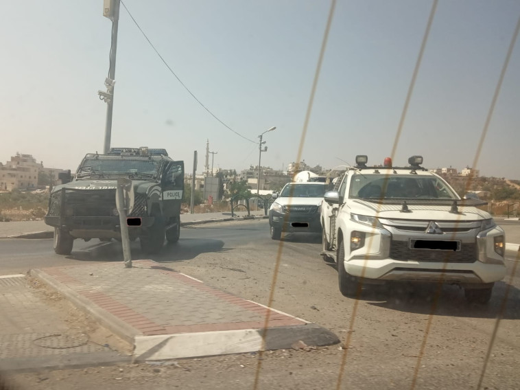 זירת הפיגוע בדרום הר חברון