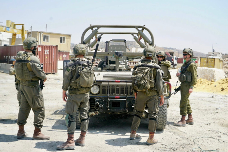 זירת הפיגוע בדרום הר חברון