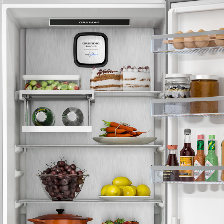 מומלץ לאחסן את הפירות והירקות במגירות ייעודיות במקרר