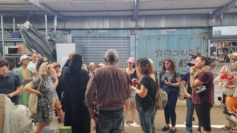 סיור בשוק באר שבע