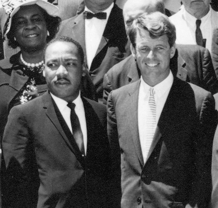 מרטין לותר קינג ובובי קנדי