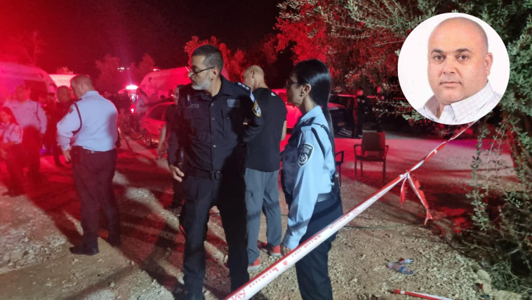 זירת האירוע באבו סנאן,  רג'אזי סעב