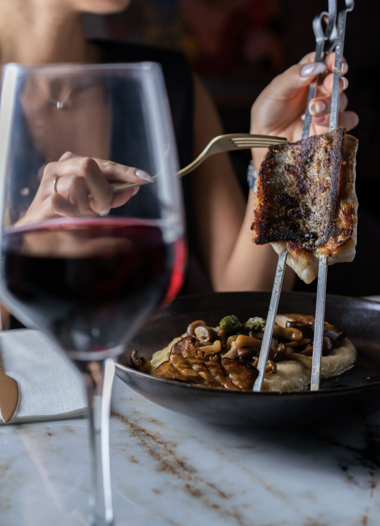 פולטה מתירס טרי שנעשית במקום