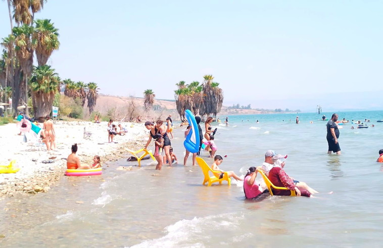 חוף חוקוק צפון בכנרת