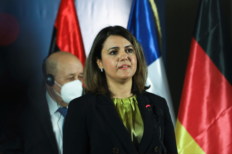 נג'אללה אל-מנקוש, שרת החוץ של לוב (צילום: רויטרס)