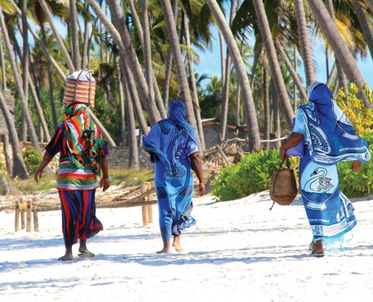 תושבים מקומיים בזנזיבר