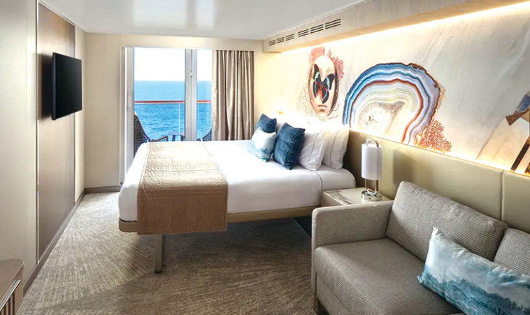 חדר עם מרפסת בויוה (צילום: באדיבות נורוויג'ן קרוז ליין