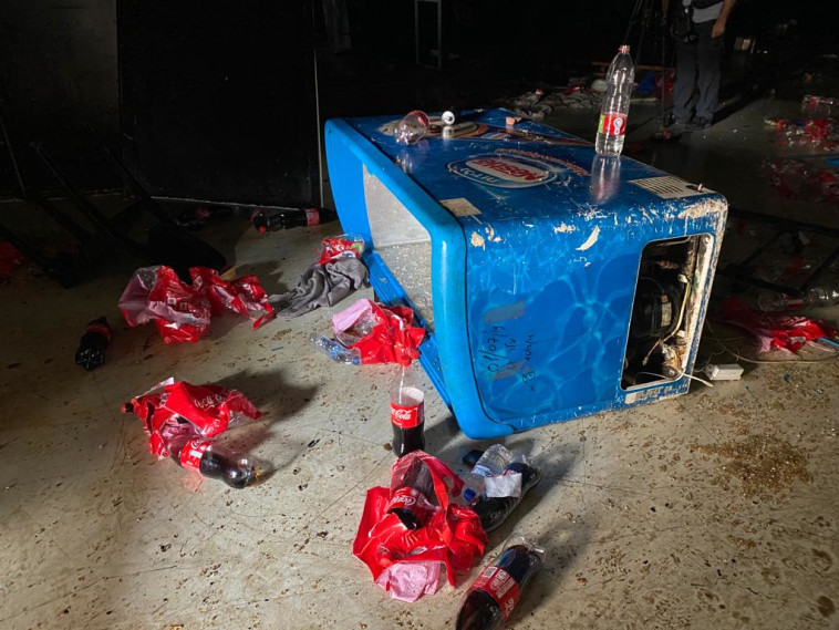 נזקי ההתפרעויות בתל אביב בהפגנת מבקשי המקלט מאריתראה