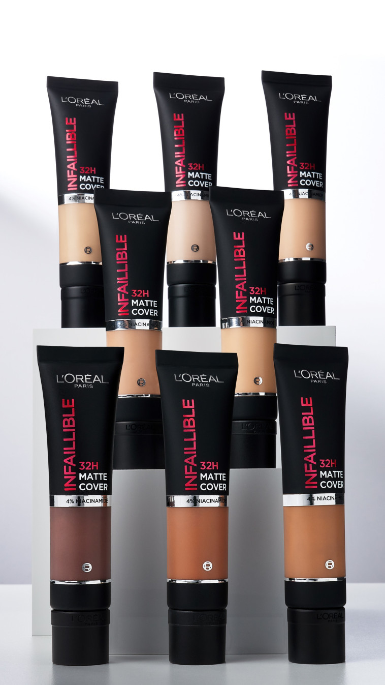 מייק-אפ אינפיליבל מאט קאבר החדש &ndash; מבית לוריאל פריז