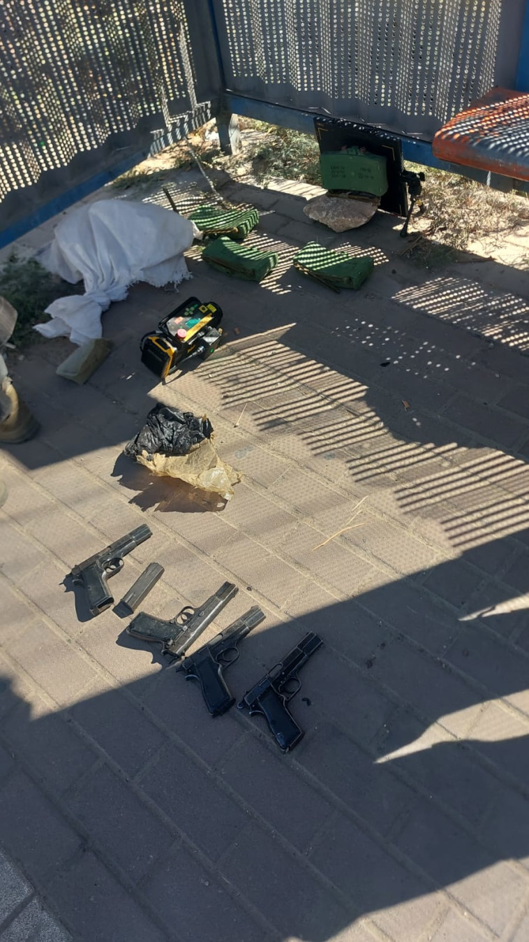 האמל''ח שנתפס 