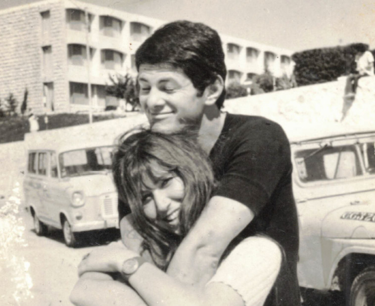 נמרוד גאון וחברתו עמליה, לה כתב את ''שיר חייל''