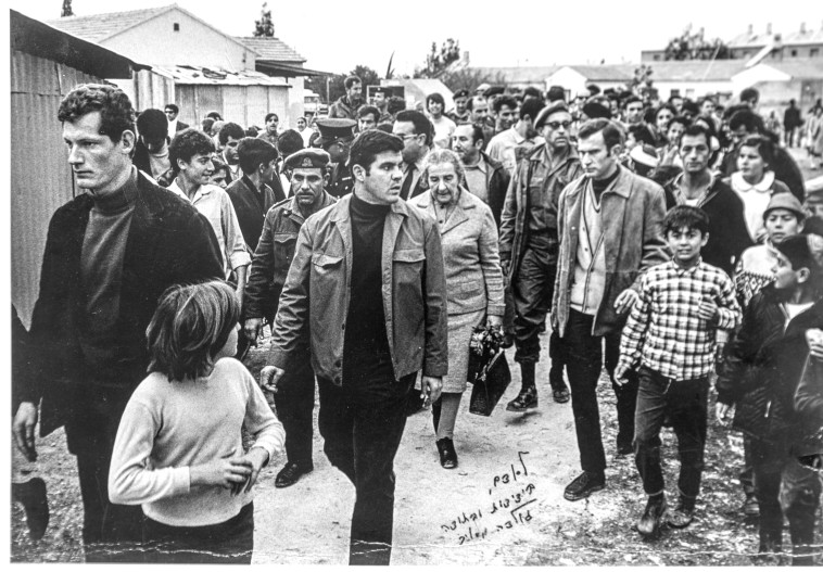 גולדה בביקור בבית שאן 