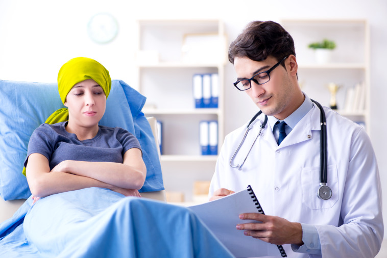 חולת סרטן, אילוסטרציה