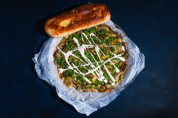 קרפצ'יו חציל. באדיבות ליאור חיליץ השף הראשי של רשת קפה ביגה&nbsp;