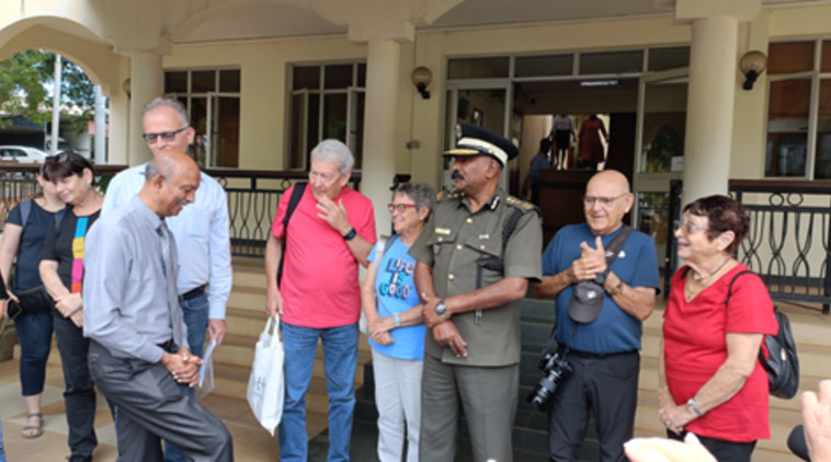 מימין מעין רוזן, גדעון איצקוביץ, בינה גוריארי ונפתלי תלי רגב