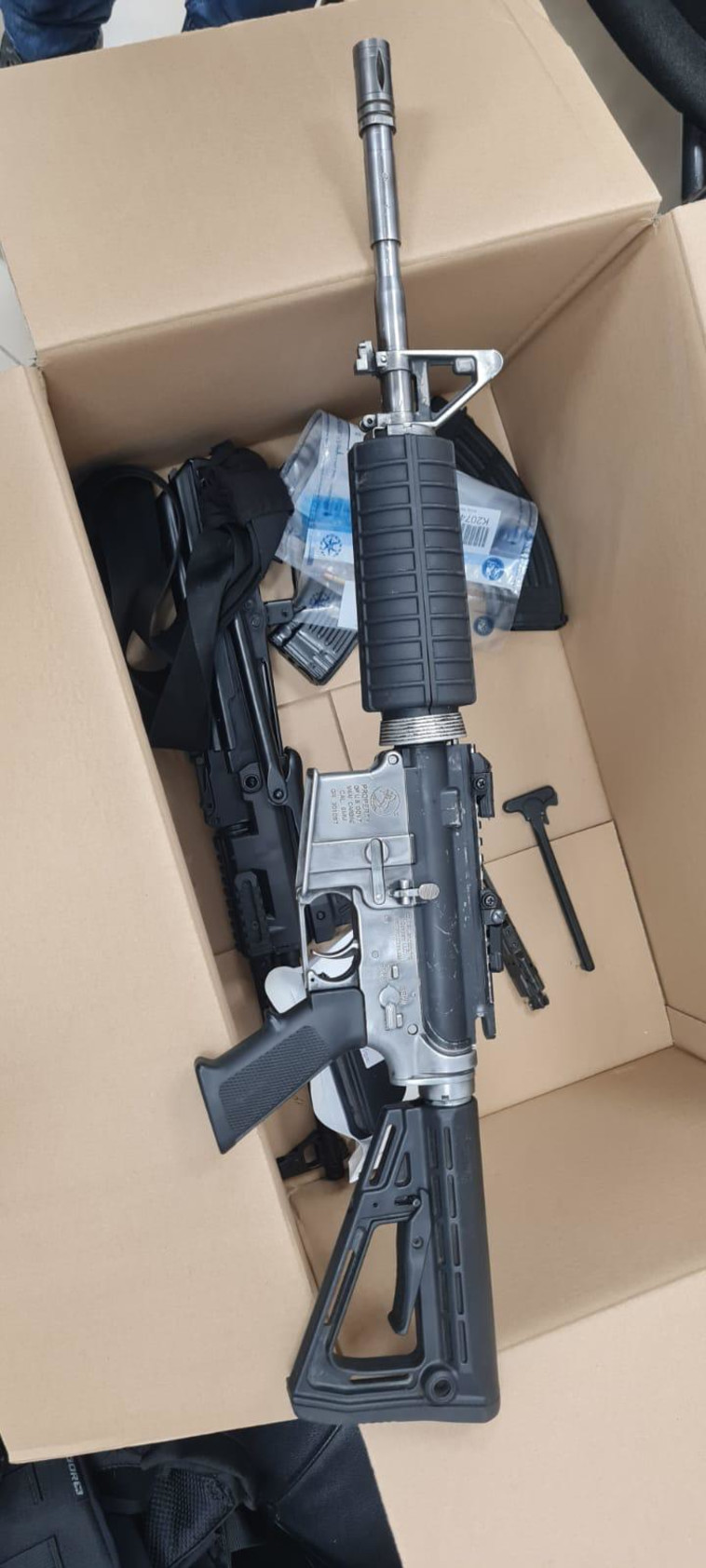 אמצעי הלחימה שנתפסו