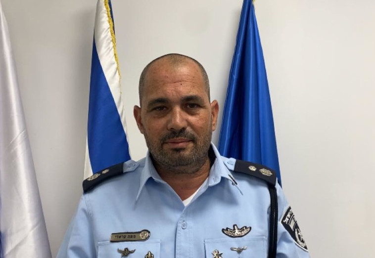 מ''מ מפקד משטרת מרחב אילת, סנ''צ משה קראדי (צילום: דוברות המשטרה)