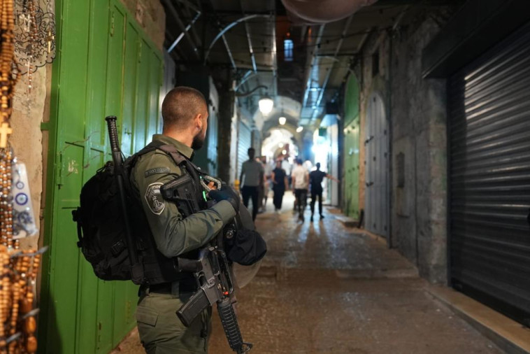 פעילות משטרת ירושלים לקראת חגי תשרי (צילום: דוברות המשטרה)