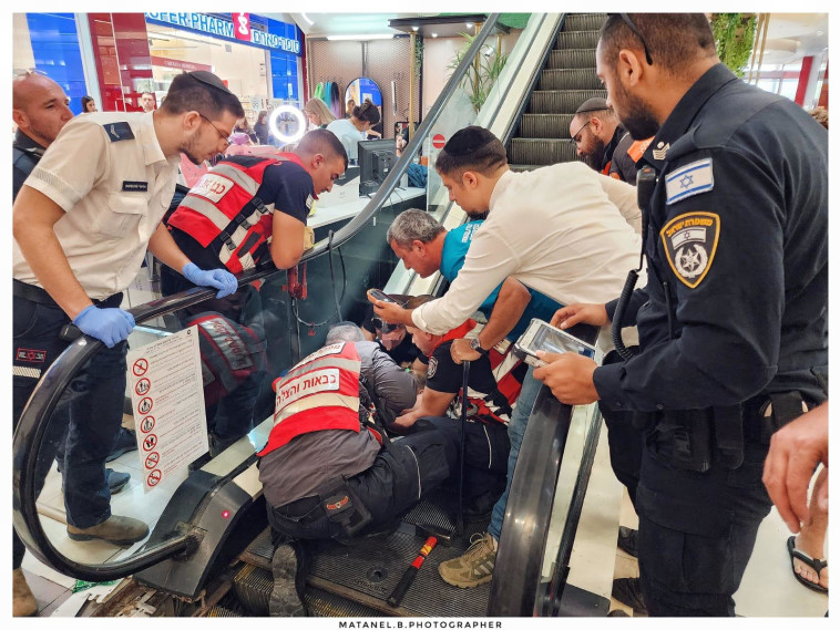 רגעי החילוץ בבאר שבע