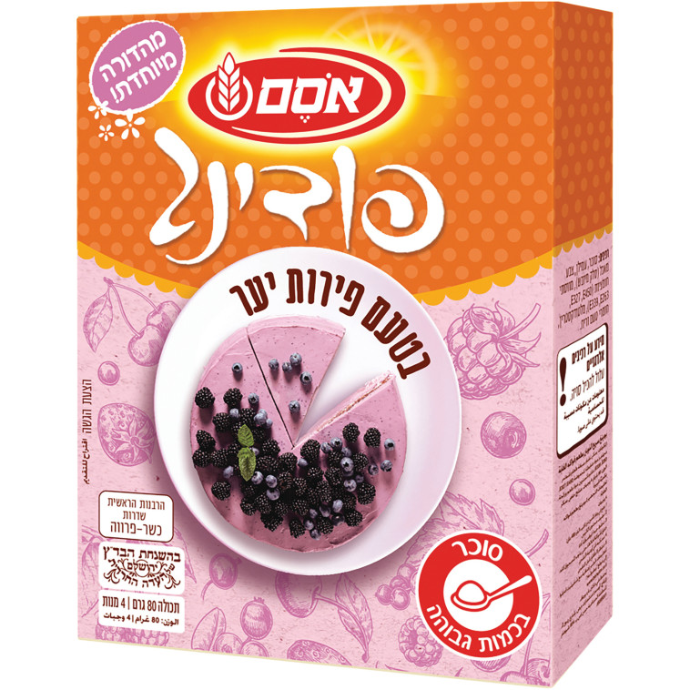 פודינג פירות יער