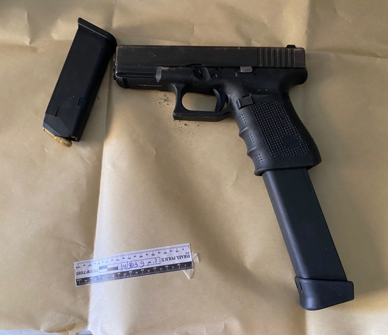 כלי הנשק שנתפסו בנצרת