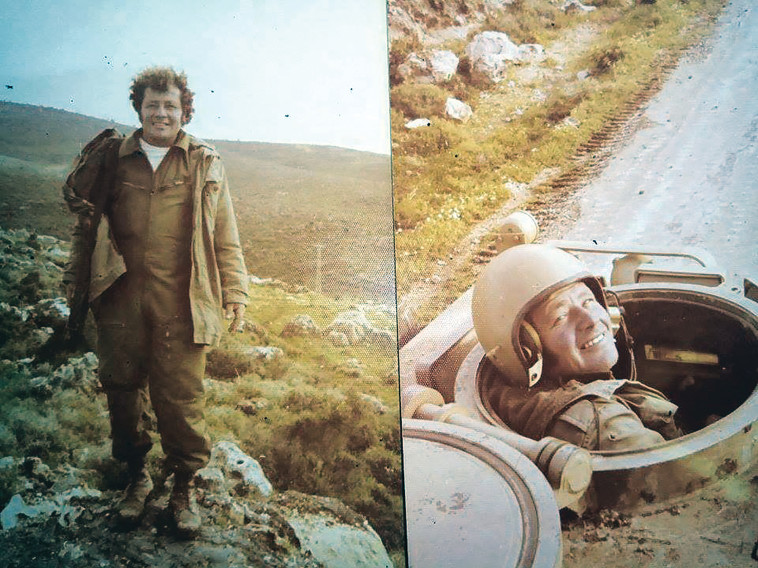 אבא בשירותו הצבאי