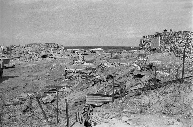 מעוז בודפשט הרוס אחרי מלחמה