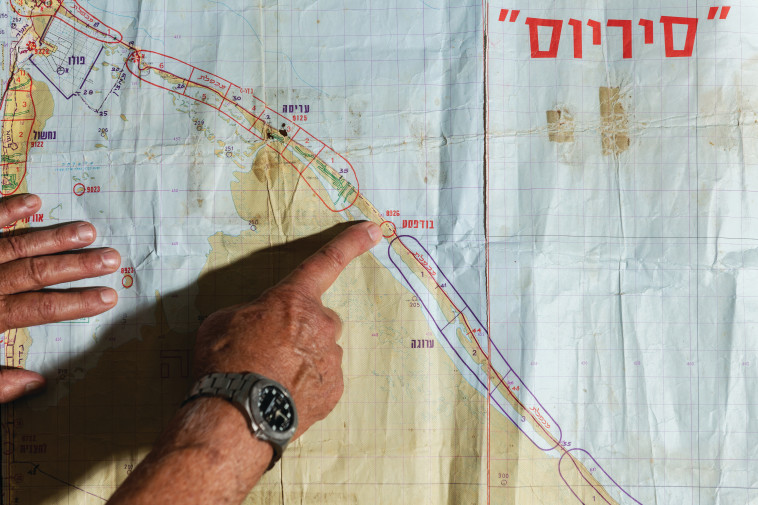 מפת סיריוס שבה נראה מיקומו של המעוז