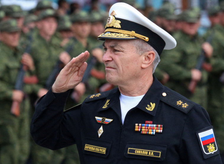 אדמירל ויקטור סוקולוב (צילום: REUTERS/Alexey Pavlishak)