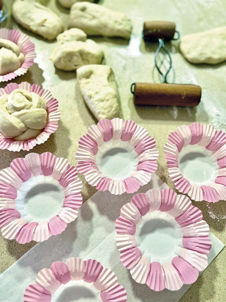 לחמניות פרח