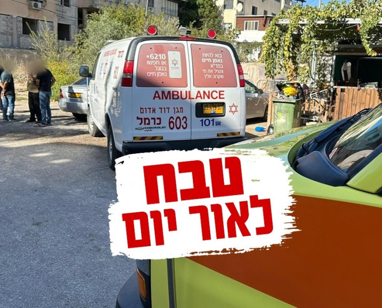 טבח בבסמת טבעון (צילום: דוברות מד''א)