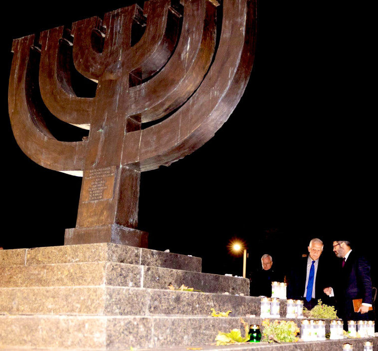 שרי החוץ של האיחוד האירופי בבאבי יאר