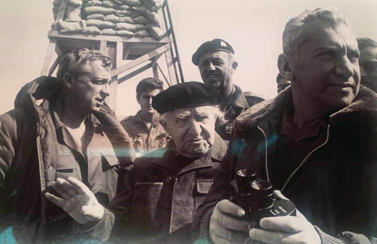 חיים בר לב, דוד בן גוריון, אריאל שרון