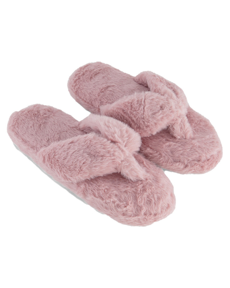 נעלי בית אצבע פרווה 40 שקל