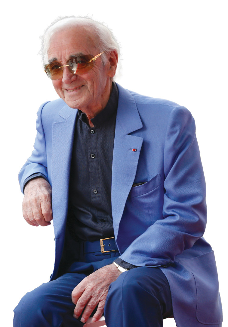 הזמר הצרפתי שרל אזנאבור