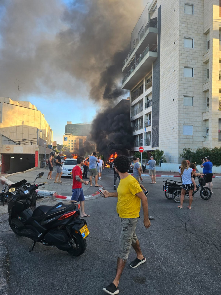 פגיעה ישירה בראשון לציון