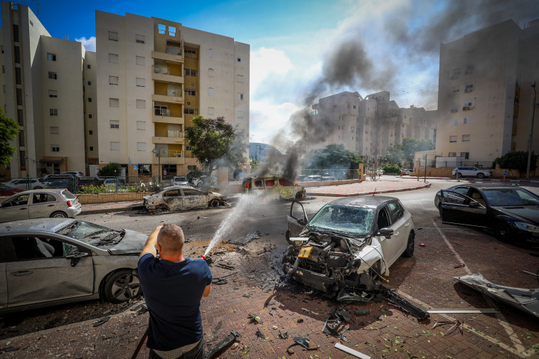 פגיעת רקטה באשקלון, מבצע ''חרבות ברזל''