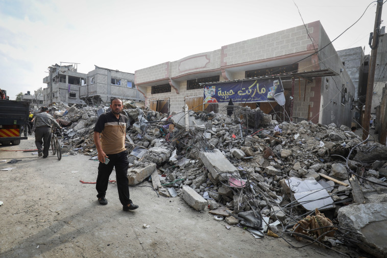ההריסות בעקבות תקיפות צה''ל ברצועת עזה - חרבות ברזל