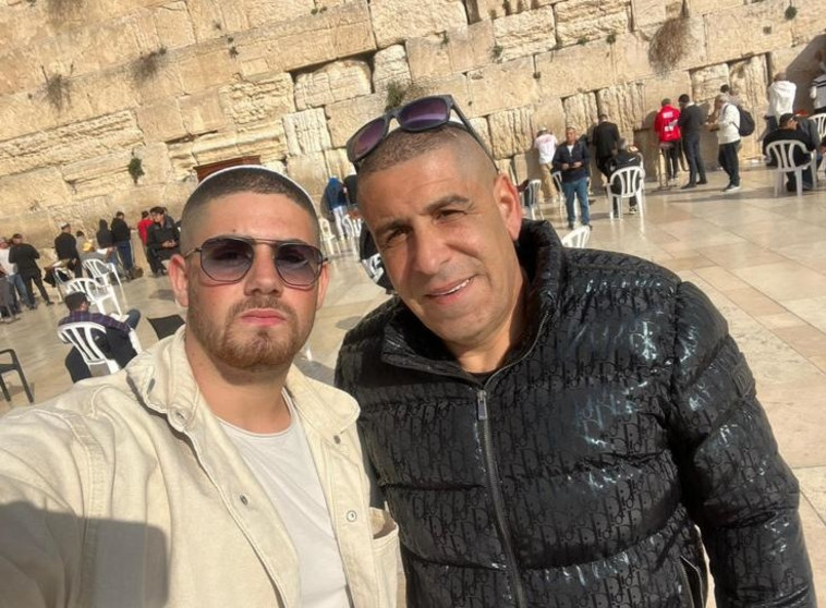 אבי מזרחי ובנו אור שנפל במלחמה בדרום