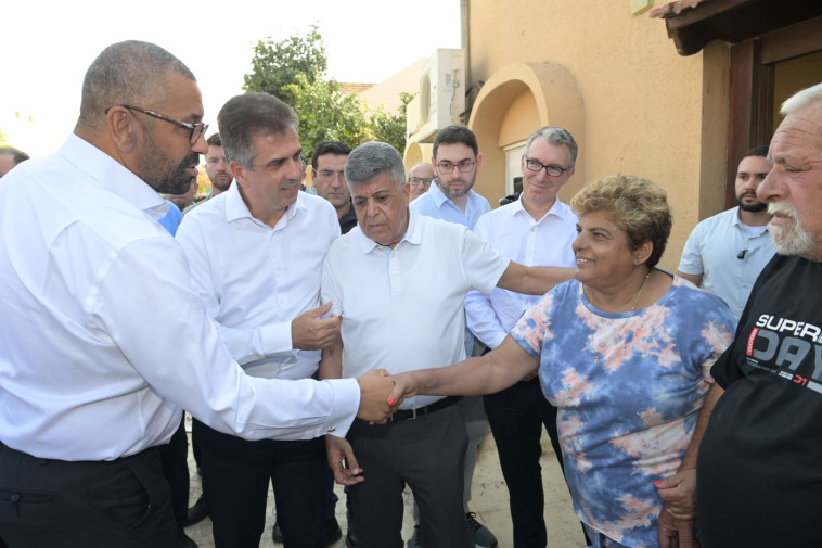 ביקור שר החוץ הבריטי באופקים 