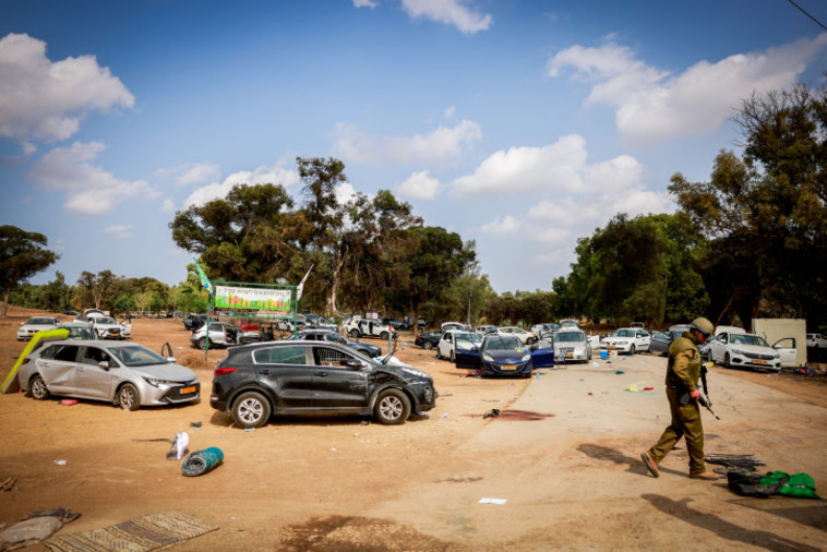 זירת הטבח במסיבת הטבע ברעים, מבצע חרבות ברזל