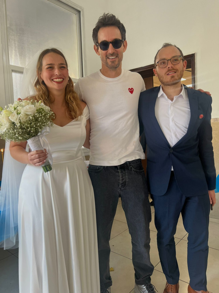 עברי לידר בחתונת זוג במבצע חרבות ברזל