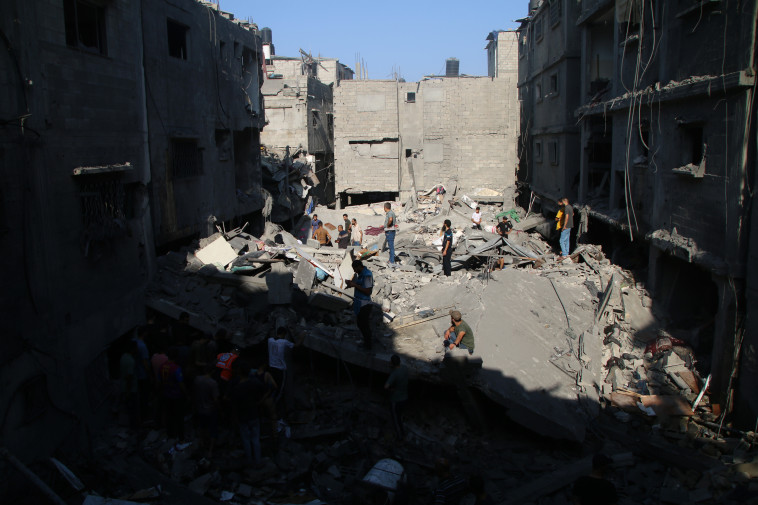 הרס ברצועת עזה