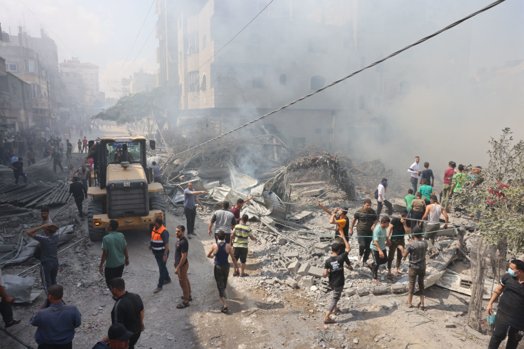 הרס ברצועת עזה