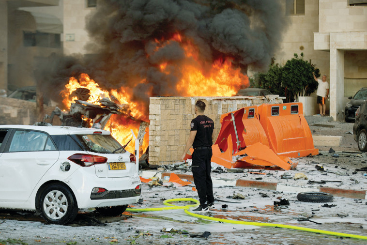 טילים על ישראל, מבצע חרבות ברזל