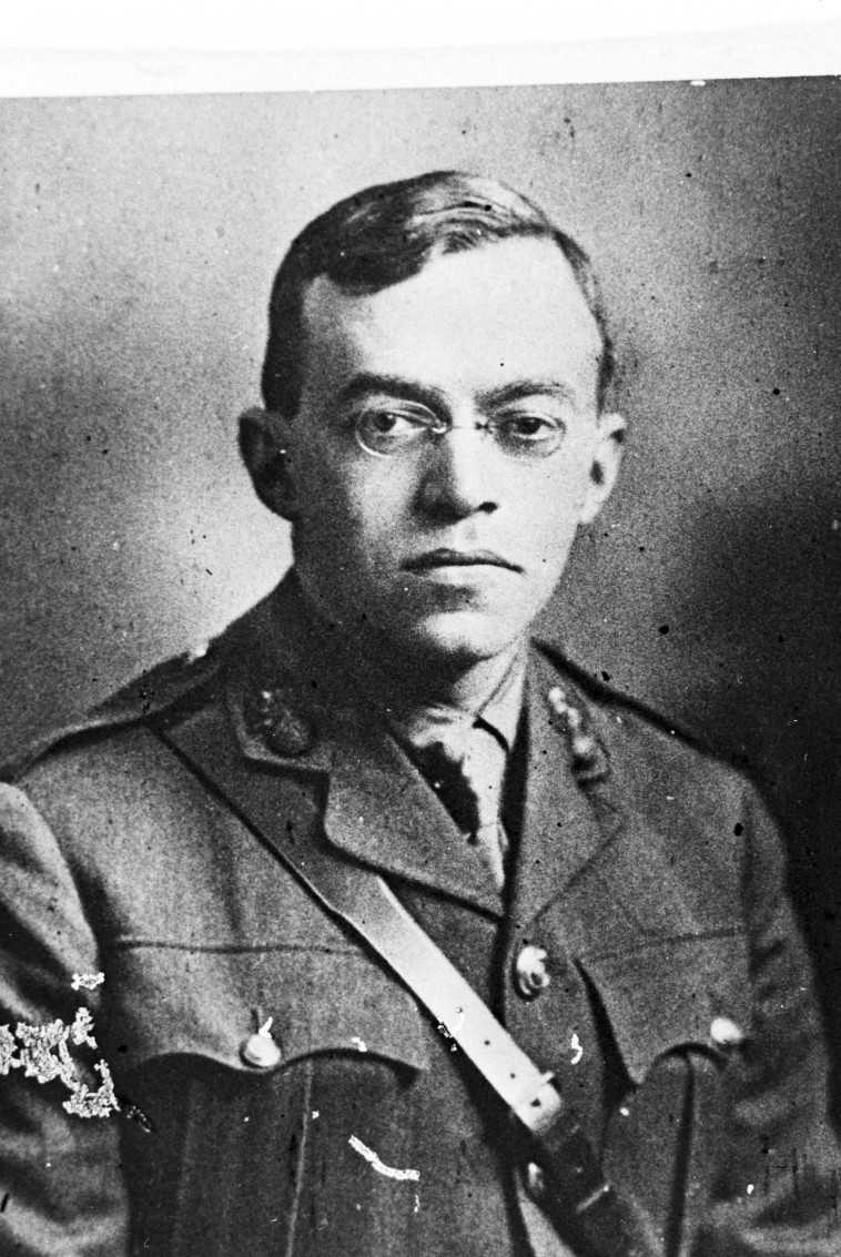 זאב ז'בוטינסקי שנת 1914 מלחמת העולם הראשונה  (צילום: לע''מ)