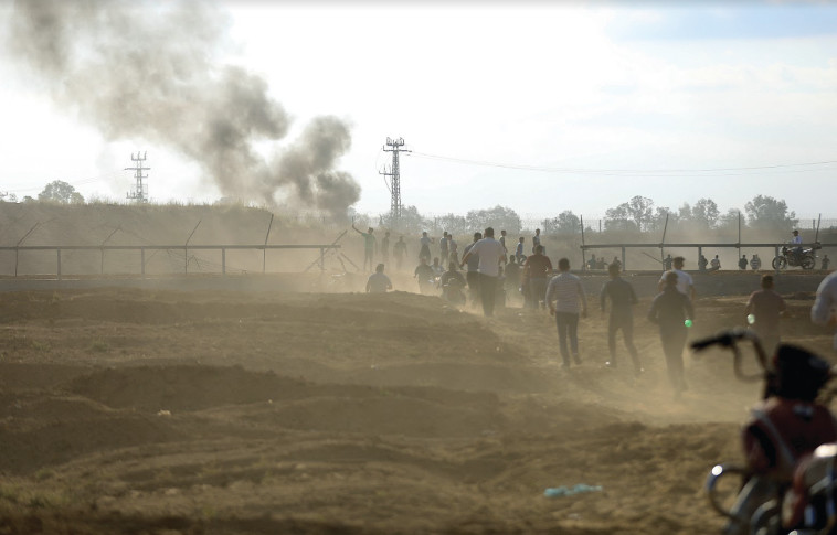 הגדר הפרוצה בעזה