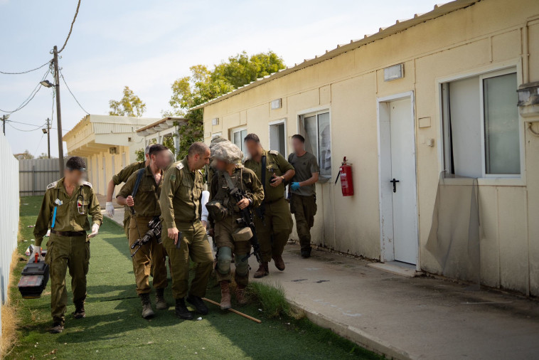 הלחימה בעוטף עזה (צילום: דובר צה''ל)