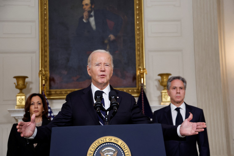 חרבות ברזל: נאום ביידן בעקבות הטבח בעוטף עזה